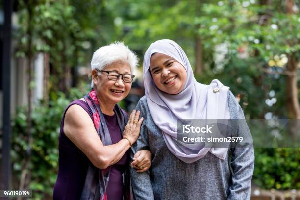 Elderly Care Stock Photo - Download Image Now - Community Outreach, Healthcare Worker, Senior Adult