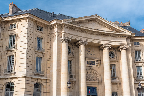 Paris, the Pantheon university, faculty of law in the Latin Quarter