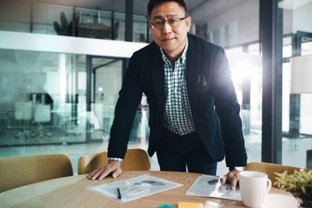 istock I'm here to dominate in the business game 960195056