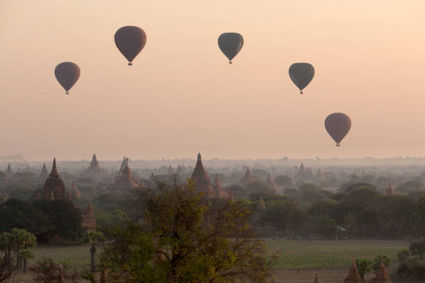 istock Bagan historic site during the sunrise, Myanmar 960199698