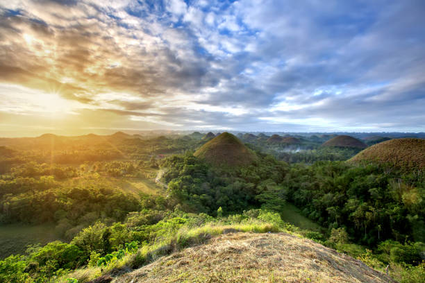 istock Spectacular look at the chocolate hills, Bohol, Philippines 960199762