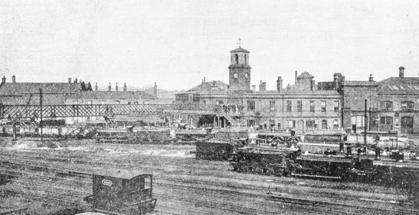 Entrance to the Midland Train Works, Derby