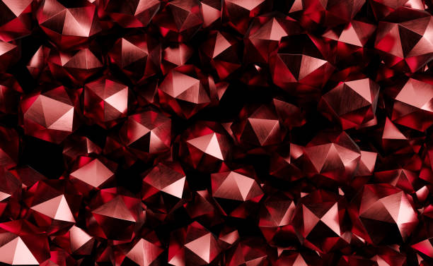 istock Abstract Background With Lots Of Low Poly Spheres 3D Rendering 960204292