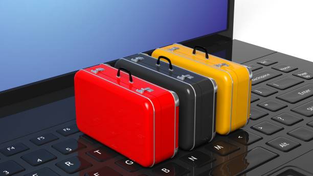 istock Colorful travel suitcases 960213870