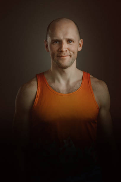 istock Portrait of young athletic man 960216562