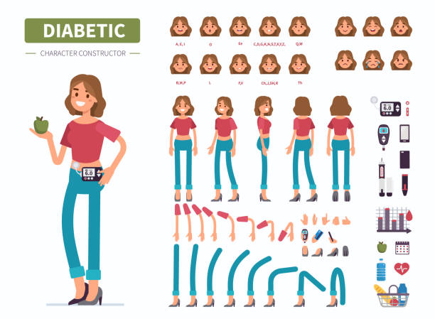 1,716 Cartoon Of A For Diabetes Illustrations & Clip Art - iStock