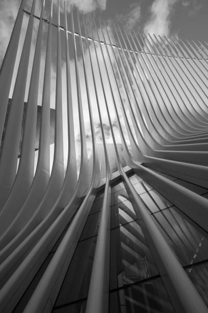istock Urban Geometry, Modern architecture. Abstract architectural design. Industrial design. Modern buildings. 960227062