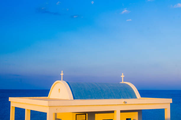 istock Greek chapel near Cape Greko on Cyprus 960230398