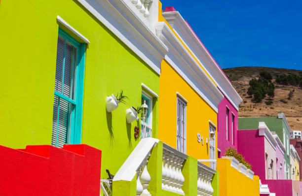 istock Colorful houses in Cape Town 960230710