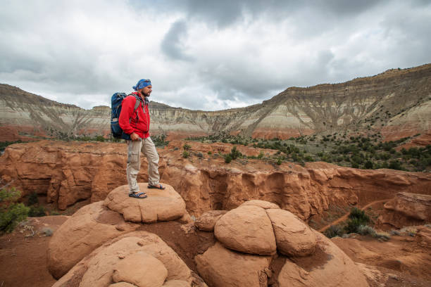 istock Hiker in Kodachrome Basin state park in Utah, USA 960240382