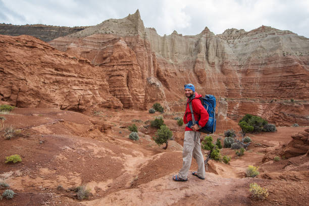 istock Hiker in Kodachrome Basin state park in Utah, USA 960240388