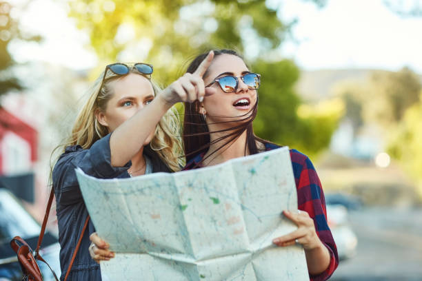 istock The map says we should go that way 960248388