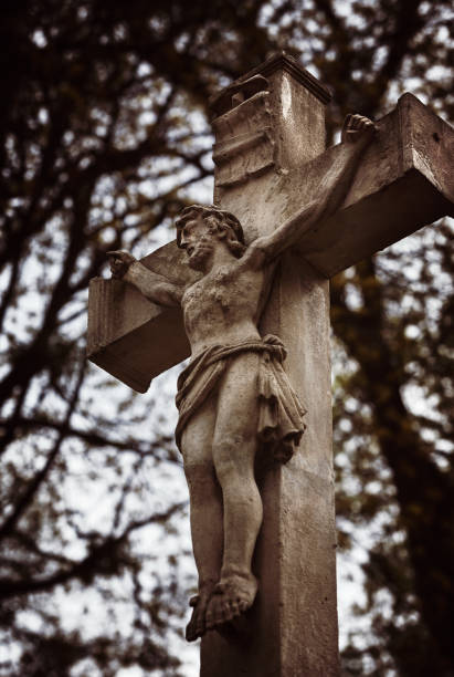 istock statue on grave in the old cemetery 960252426