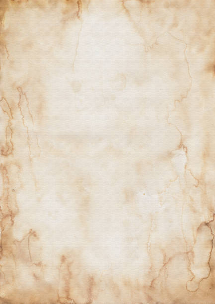 vieux fond de texture de papier - parchemin ou vélin imitation - vellum paper parchment document photos et images de collection