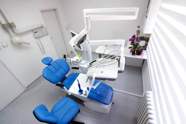 istock Top view of clean modern dental ordination 960267744