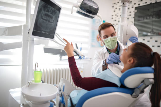 istock Dentist making x-ray to patient 960269204