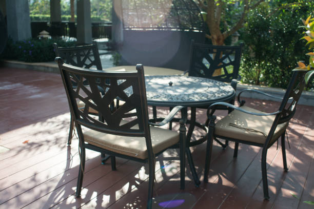 istock garden chair on garden 960270000