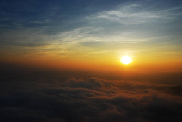 istock Beautiful Sunlight, sunrise and cloud in the morning 960281744