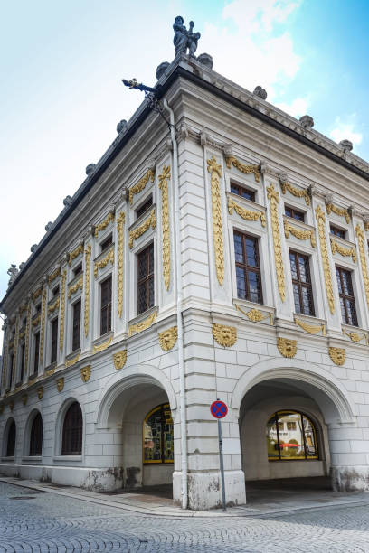 istock LEIPZIG, GERMANY - July 21, 2017: antique building view in Old Town Leipzig, Germany 960282344