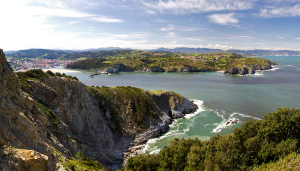 istock Beautiful coastline from Plentzia cliffs II 960286160
