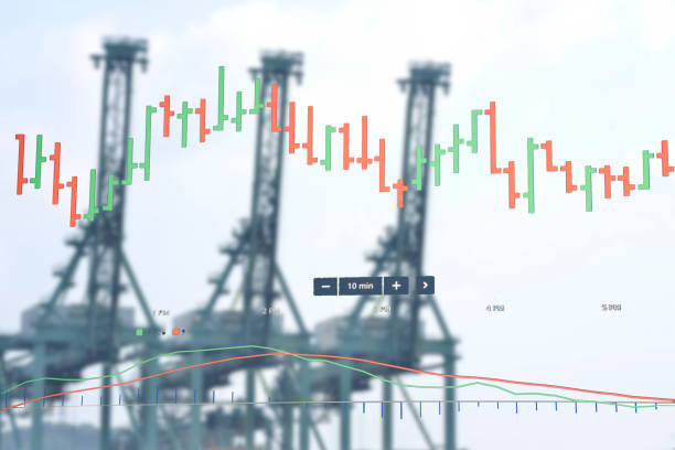 istock Display of Stock market quotes 960290086