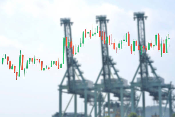 istock Display of Stock market quotes 960290096