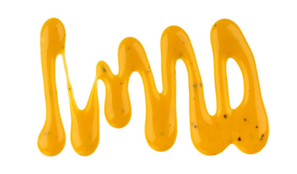 istock Honey mustard sauce isolated on white background 960308130
