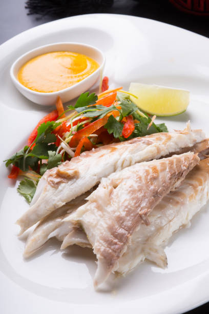 istock Baked white fish fillet 960308144