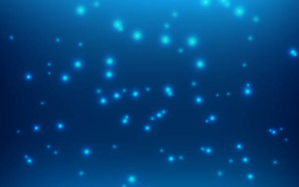 istock Blue abstract shiny glitter background. Art and Decoration concept. Holiday and New yeary theme. 960310742
