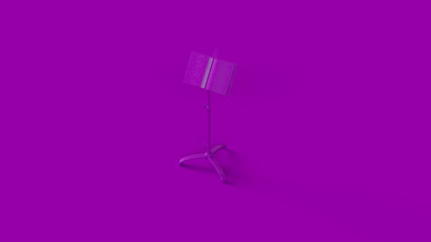 istock Purple Sheet Music Stand 960316812