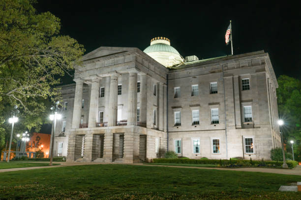 istock Night at the North Carolina Capitol Building 960317084