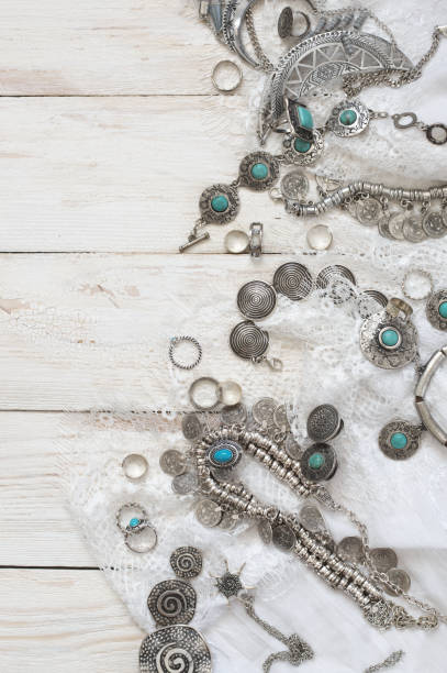 istock Boho style clothes and jewelry 960325264