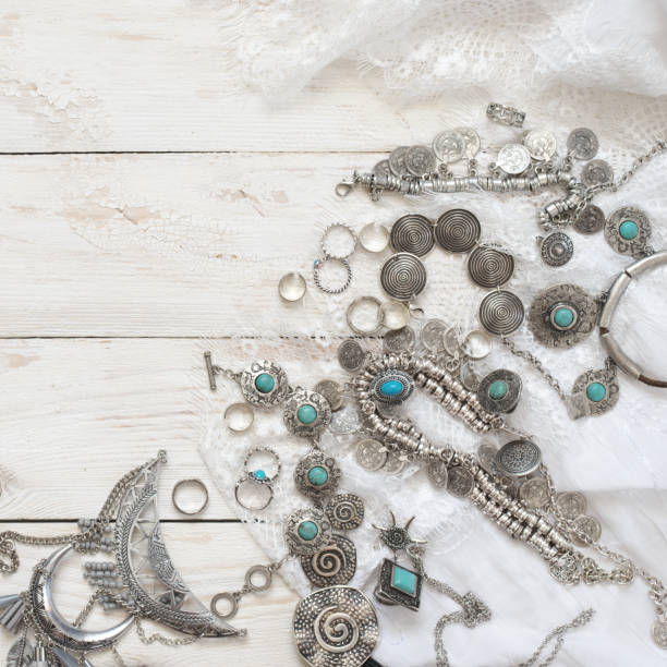 istock Boho style clothes and jewelry 960325274