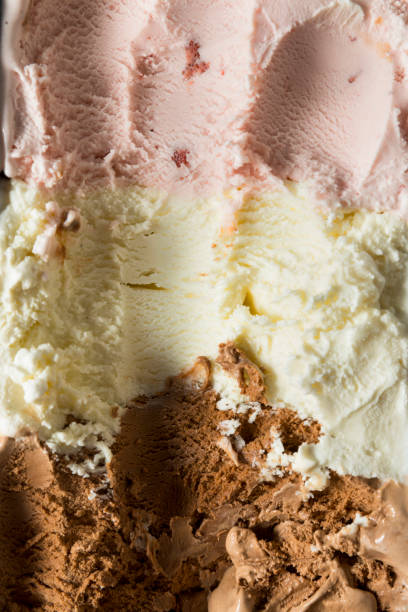 istock Homemade Neopolitan Ice Cream 960337222