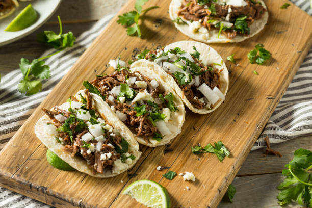istock Spicy Homemade Beef Barbacoa Tacos 960337510