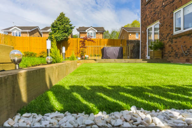 istock A modern Scottish Household garden with Plants Shrubs & new Decking 960341774