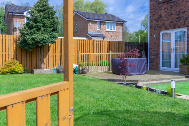 istock A modern Scottish Household garden with Plants Shrubs & new Decking 960341788
