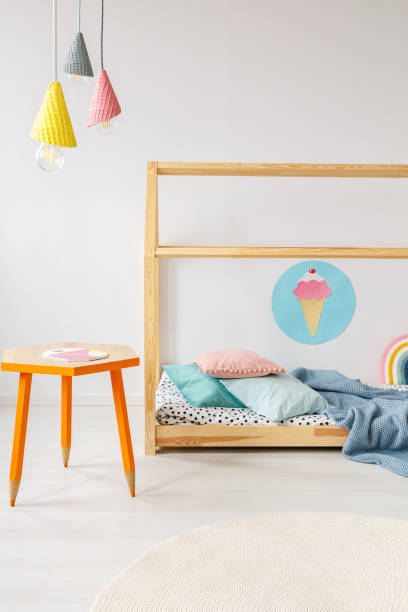 istock Modern colorful child's bedroom interior 960345438