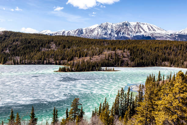 istock Yukon Territory: Emerald Lake and Gray Ridge Mountain 960347712