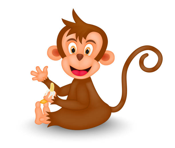 Brown Cute Monkey Cartoon Stock Illustration - Download Image Now - Monkey, Baby - Human Age, Animal - iStock Brown Cute Monkey Cartoon Stock Illustration - Download Image Now - Monkey, Baby - Human Age, Animal - iStock
