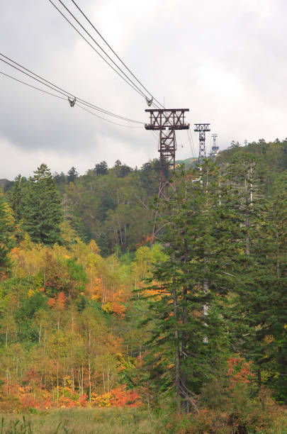 istock Daisetsuzan Asahidake Ropeway and Fall foliage in Hokkaido, Japan 960371456