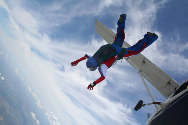 istock Skydiver jump out of plane 960371698