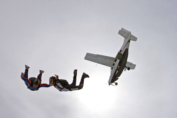 istock Skydiver jump out of plane 960371710