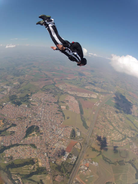 istock Skydiver diving to the ground 960371734