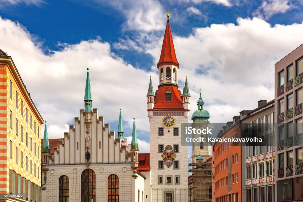 Altes Rathaus in München, Deutschland - Lizenzfrei Altes Rathaus - München Stock-Foto