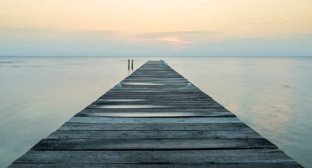 istock Wooden Jetty At Dawn 960386196