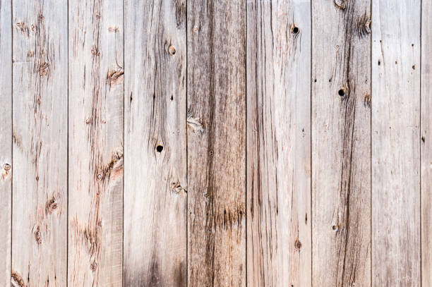istock Background texture of weathered wood planks. 960401270