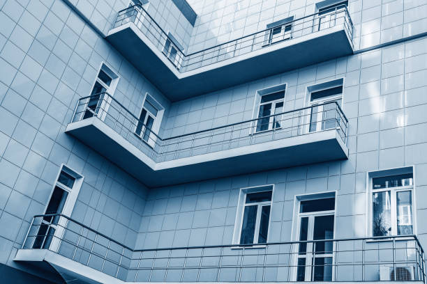 istock Balconies in the corner of the building. 960404004