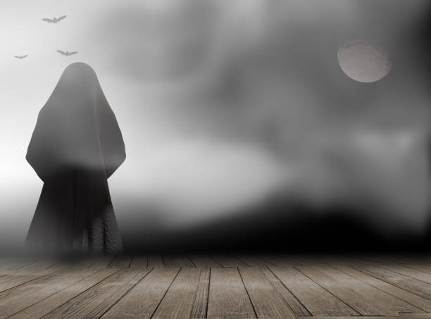 istock unidentified thing in the night with fog and moon 3d rendering 960409134