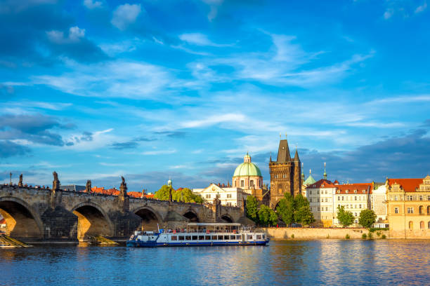 istock Prague Old Town skyline and Charles Bridge. Czech Republic 960409164